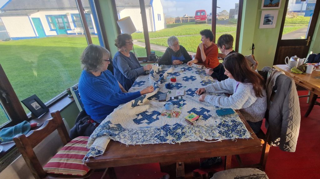 Catherine Reinhart Collective mending Creative Places West Cork Islands