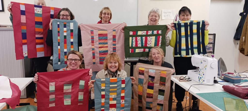 Harriet Andrews quilting workshop