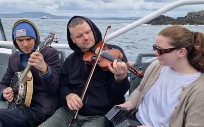 Jon Sousa & Adam Agee with Louise Fitzgerald