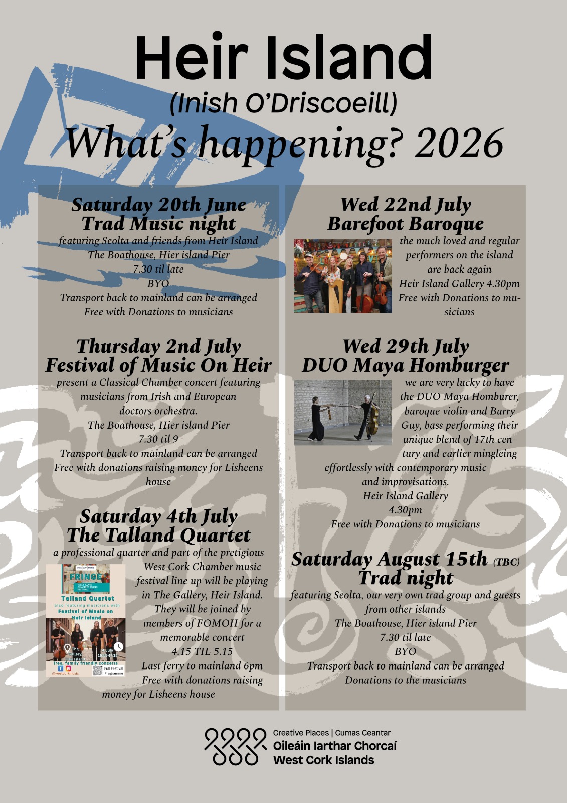 Heir Island – what’s happening? 2026